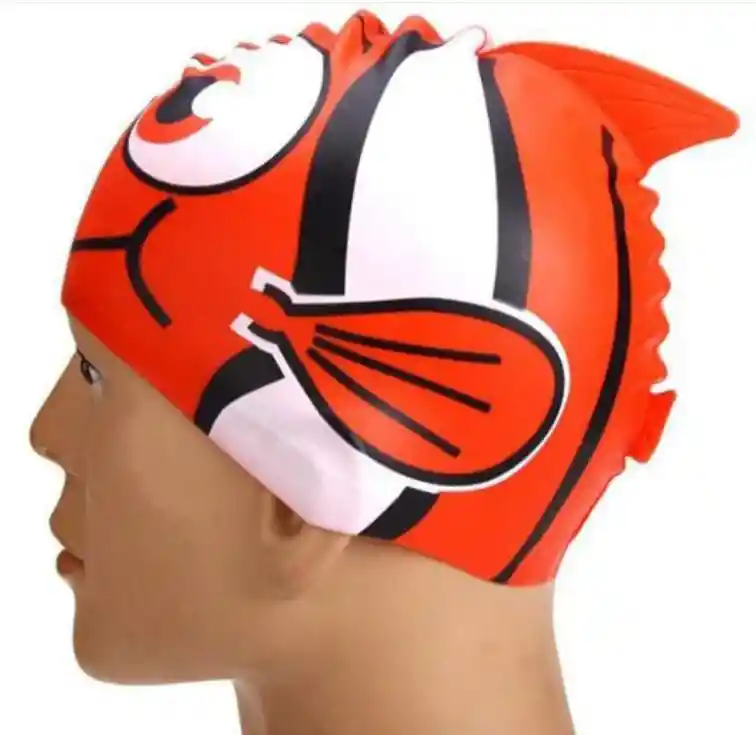 Gorro De Natacion Animales 100% Silicona