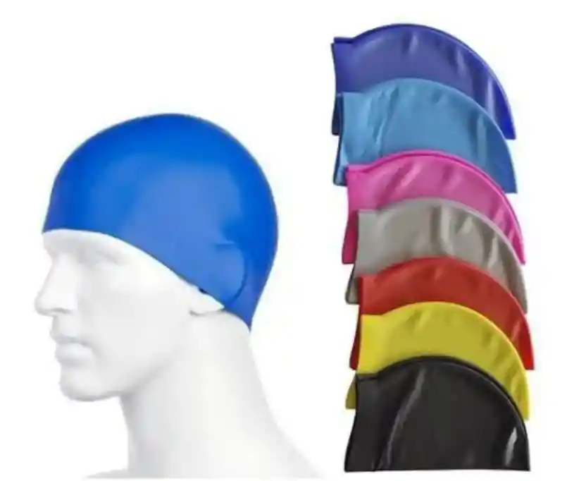 Gorro De Natación 100% Silicona Marca Nover Para Natacion