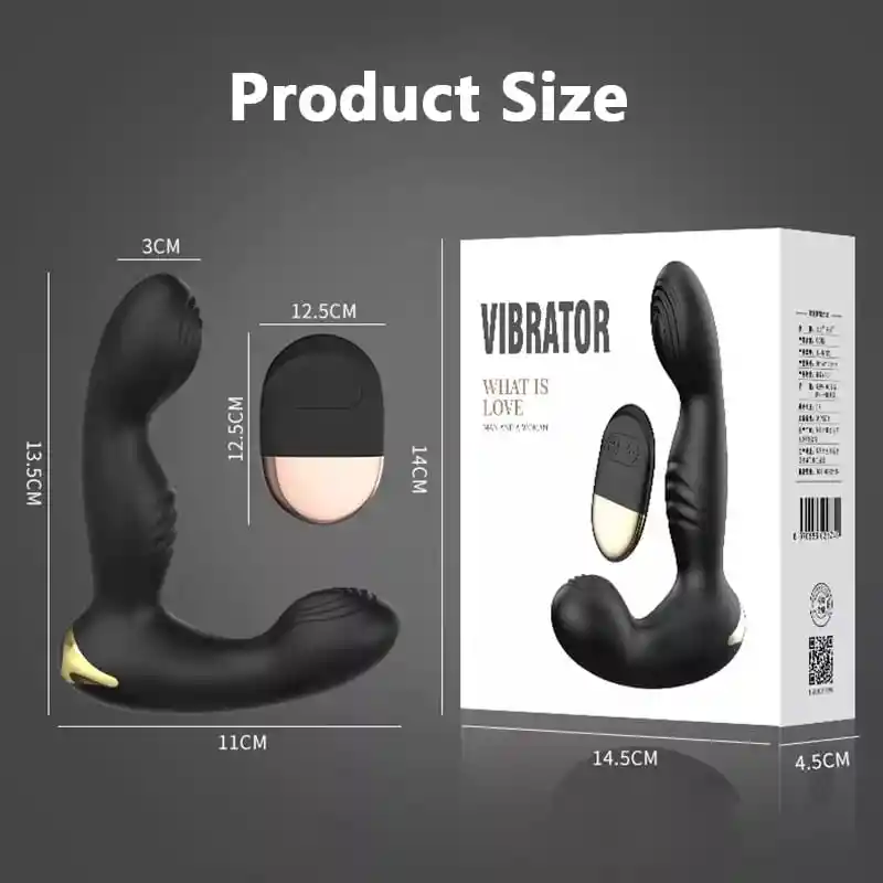 Vibrador Masajeador De Prostata 10 Modos De Vibración Vibrador Prostatico