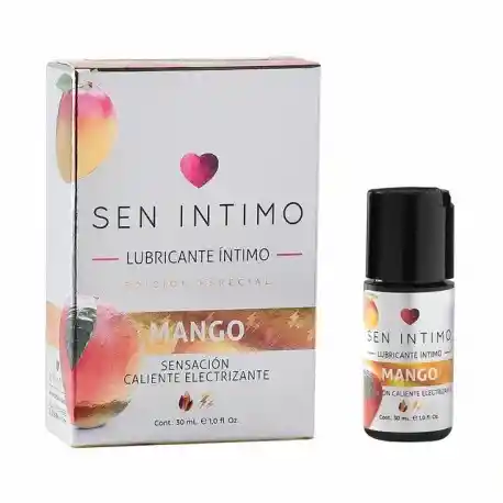 Lubricante Caliente Electrizante Mango Sen Intimo 30 Ml