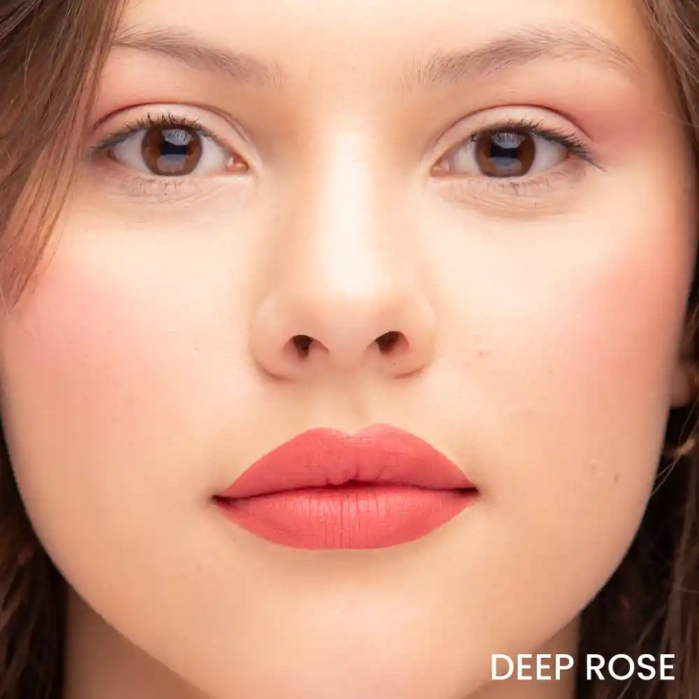 Labial Mousse Lip Nostalgic Tono Deep Rose Montoc