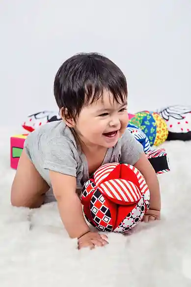 Pelota Para Bebé Montessori Estimulación Sensorial Niño Niña