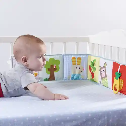 Libro Sensorial En Tela Para Bebe