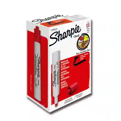 Marcador Permanente Sharpie Tank