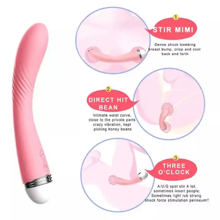 Vibrador Doble Estimulacion Arco