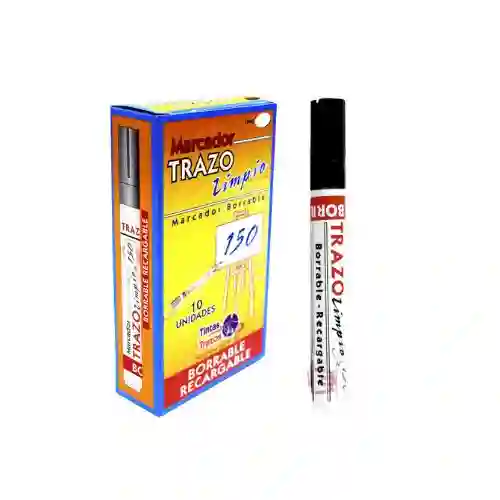 Marcador Recargable Tinta Trazos