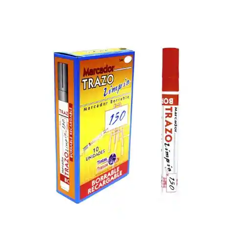 Marcador Recargable Tinta Trazo