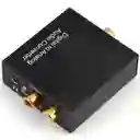 Convertidor De Audio Optico A Rca Analogico Fibra Optica