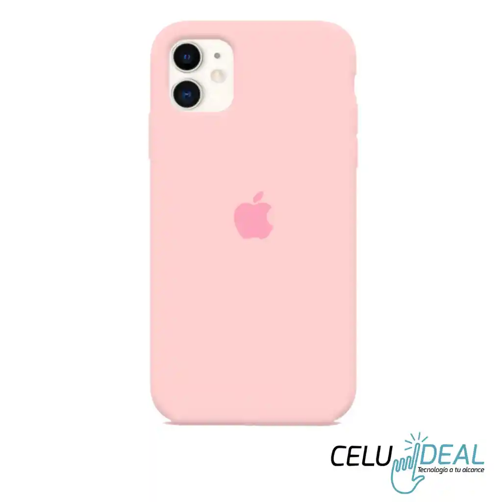 Estuche Silicona Iphone 11 Rosado