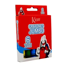 Crayones Jumbo X6