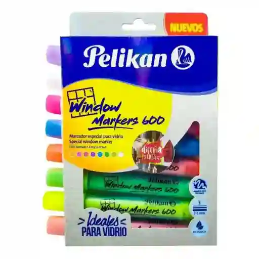 Marcador Vidrio Pelikan 600