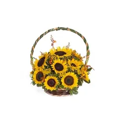 Canasta Mini Girasoles