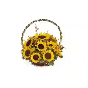 Canasta Mini Girasoles