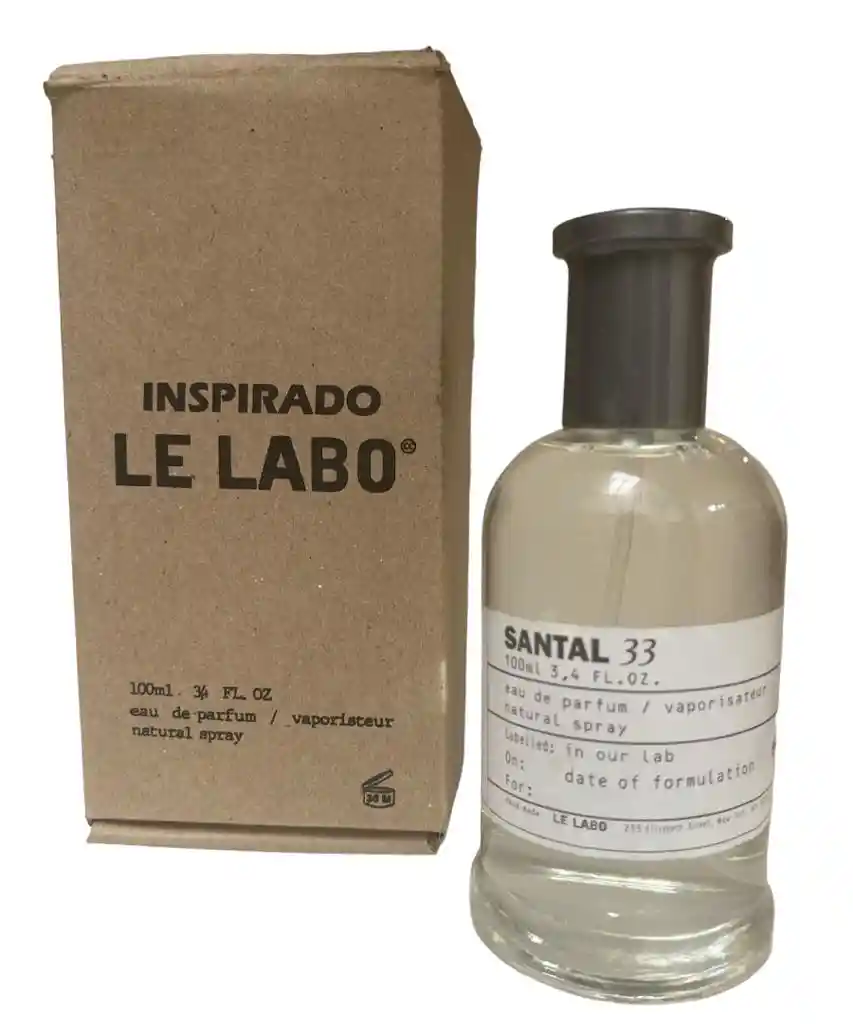 Perfume Fragancia Unisex Inspirado En Santtall 33