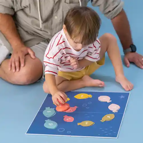 Juego De Mesa Pesca Magnética Montessori Para Niños Bebes