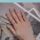 Anillo Ajustable Para Mujer Corazón En La Mano En Plata 925