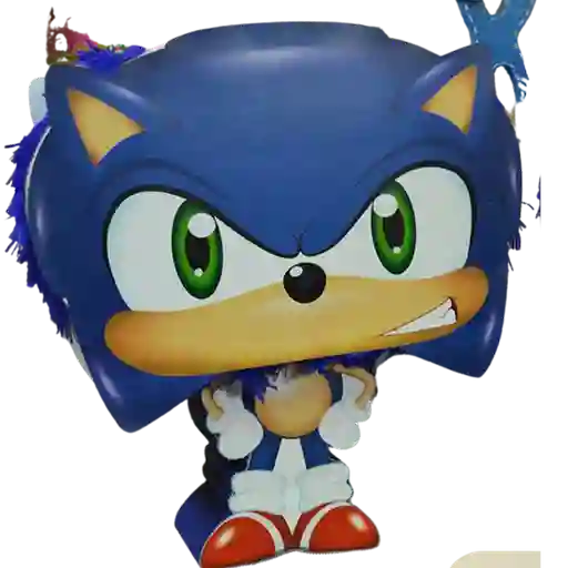 Piñata Cabezon Sonic