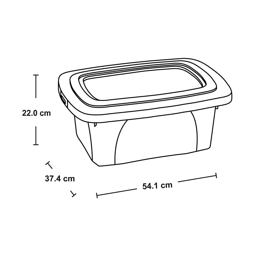 Caja Multiuso 20l Nat