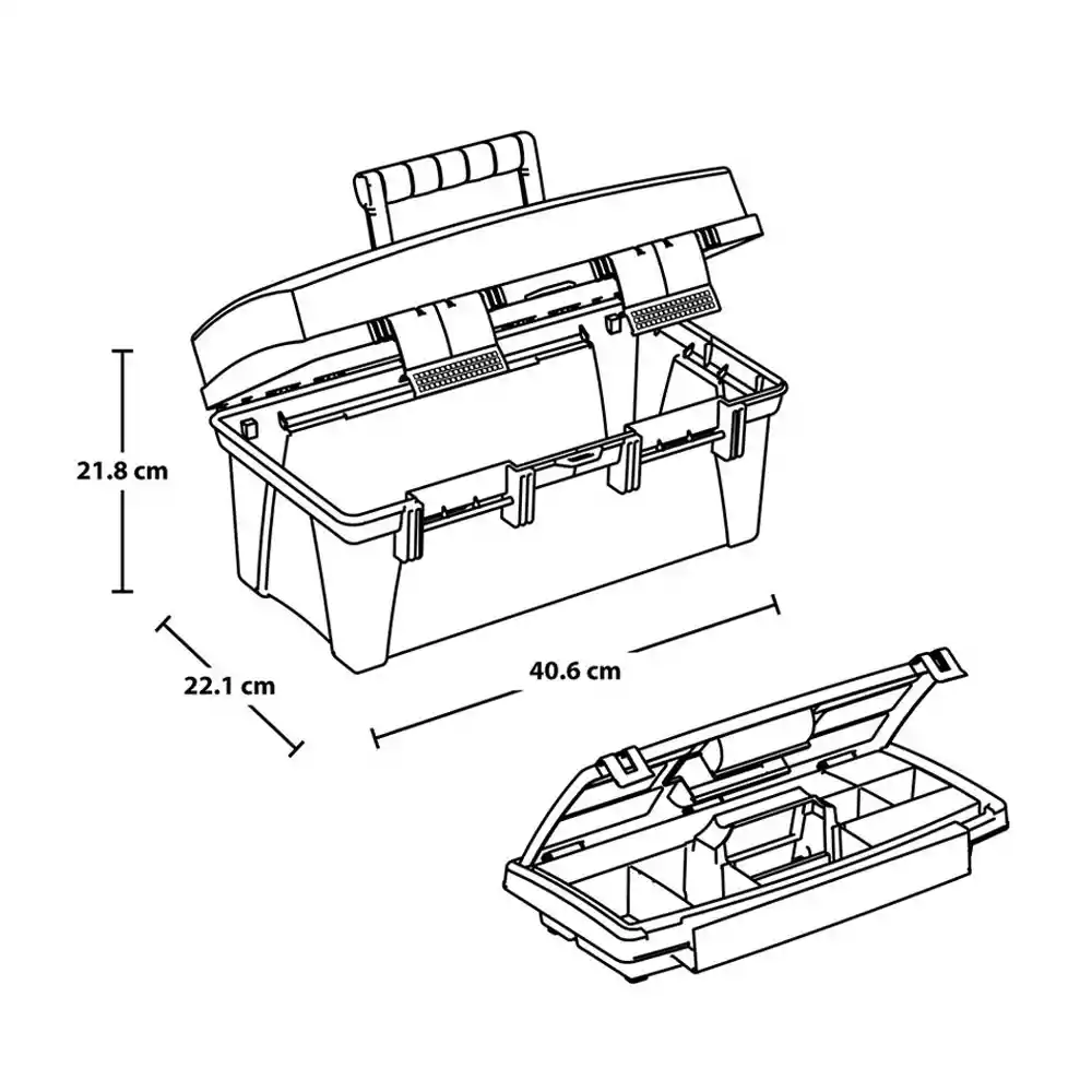 Caja Vanity 16 Salmon