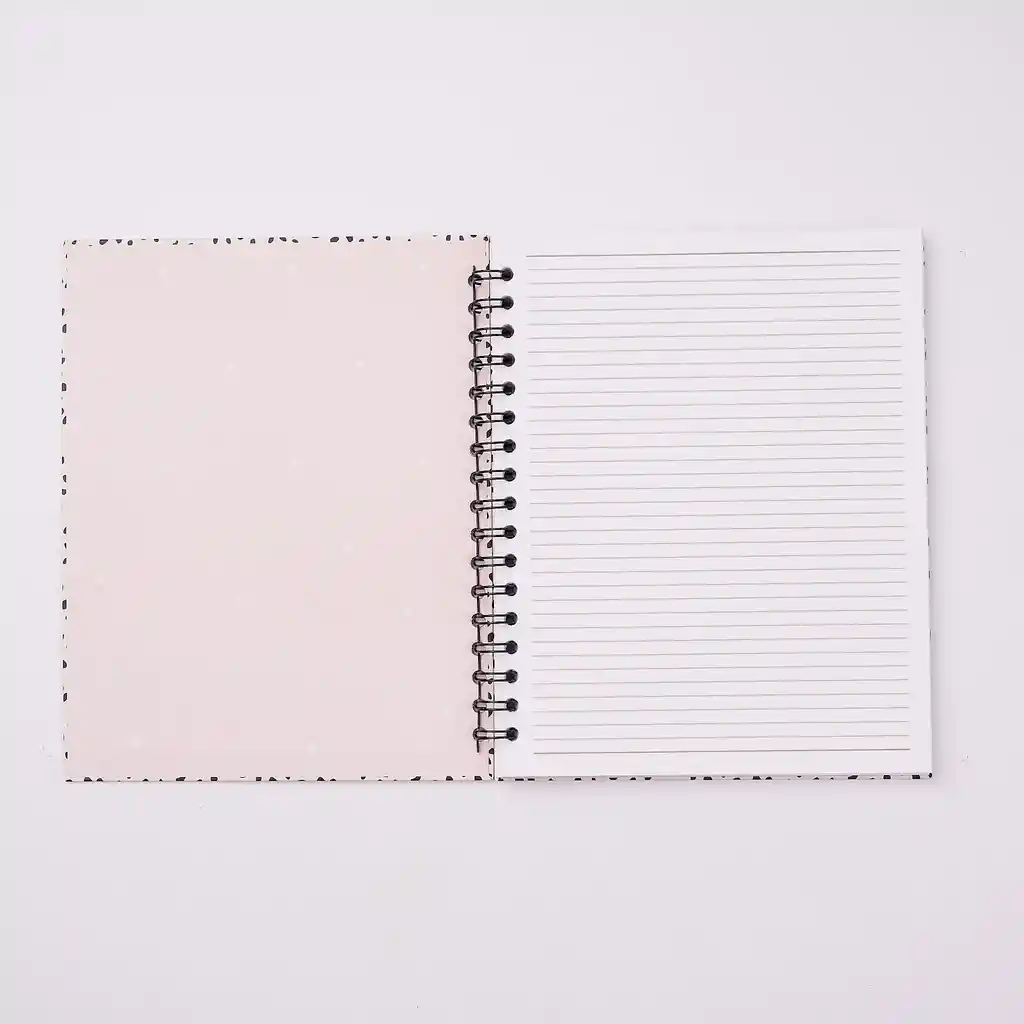 Cuaderno Hojas Rayadas - Rosé