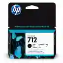 Cartucho De Tinta Hp Desingjet 712 Negro 38ml