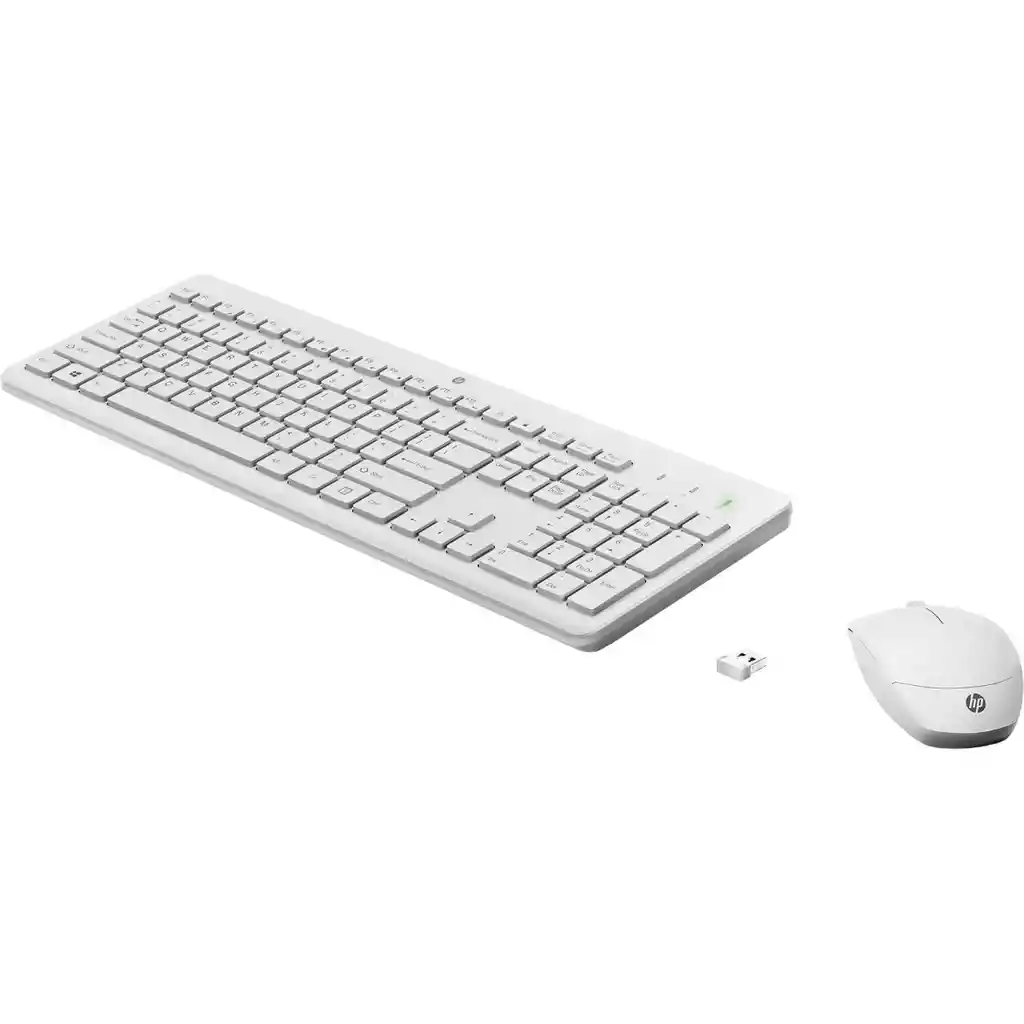 Combo Hp 230 Teclado + Mouse Inalambrico Blanco