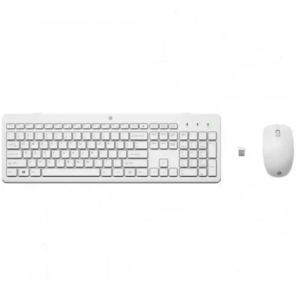 Combo Hp 230 Teclado + Mouse Inalambrico Blanco