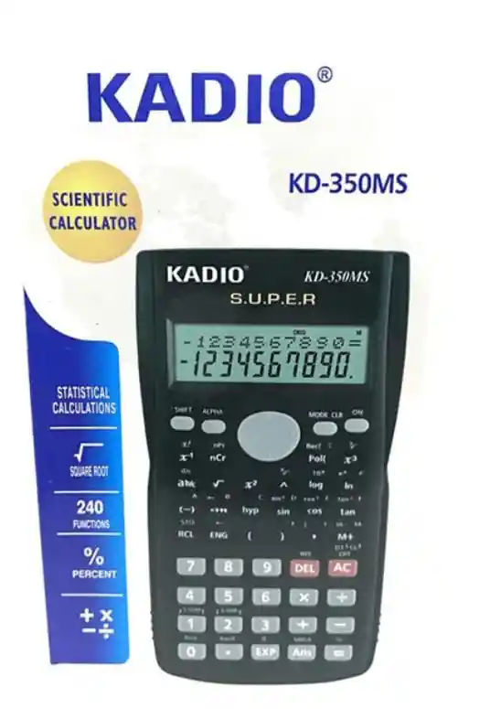 Calculadora Cientifica Kadio Kd-350ms