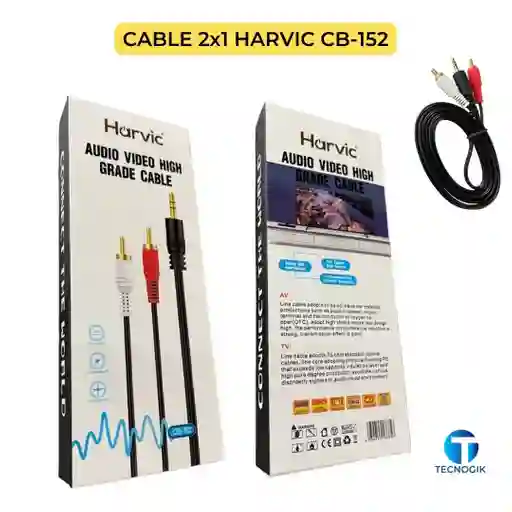 Cable Auxiliar 2x1 Cb-153