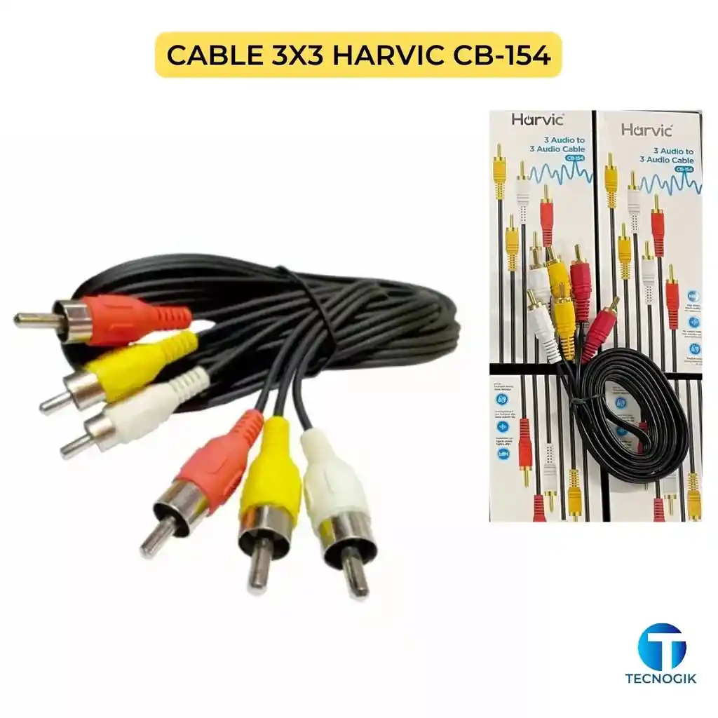 Cable Auxiliar 3x3 Cb-153