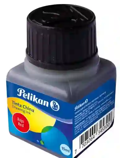 Tinta China 15ml Negra Pelikan