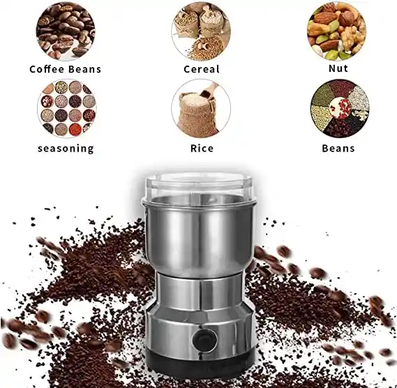 Molino Moledor De Café Y Especias Pequeñas Eléctrico