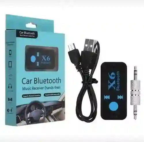 Car Bluetooth 5.0 - X6 Manos Libres Audio Estéreo Carro