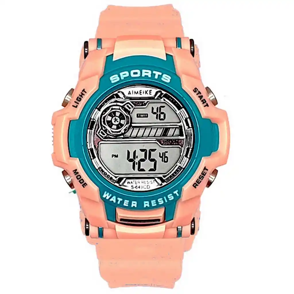 Reloj Digital Impermeable 30 M Deportivo + Estuche Dayoshop