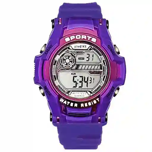 Reloj Digital Impermeable 30 M Deportivo + Estuche Dayoshop