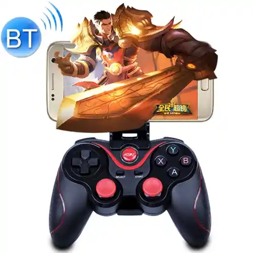 Control Bluetooth Celular Pc Gamepad Android Los Pc+ Soporte