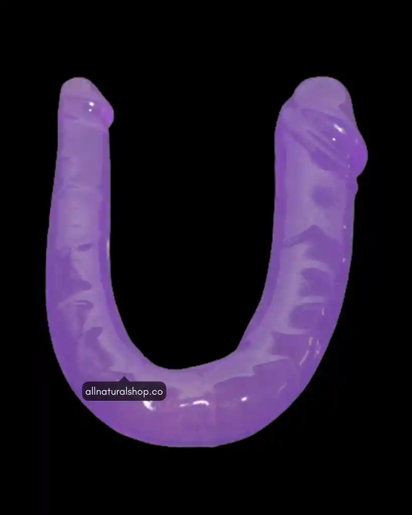 Dildo Doble Penetración Con Forma De U 29 Cm