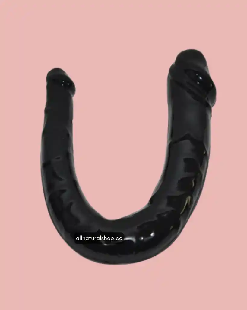 Dildo Doble Penetración Con Forma De U 29 Cm