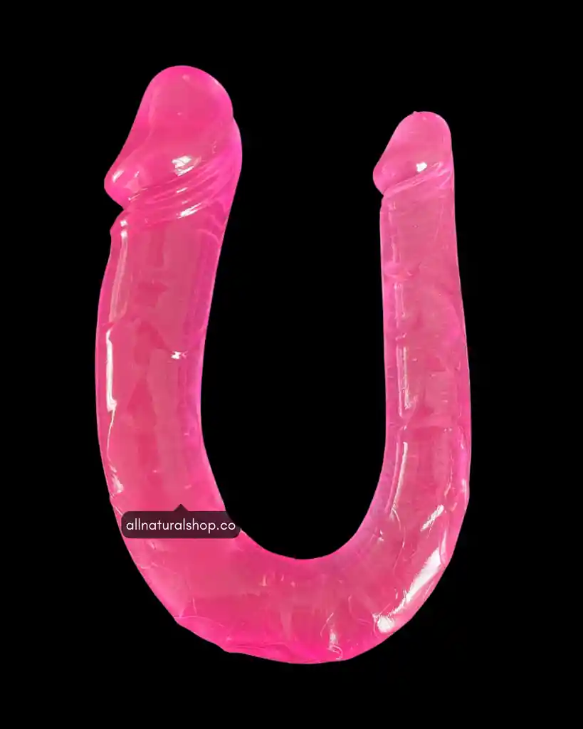 Dildo Doble Penetración Con Forma De U 29 Cm