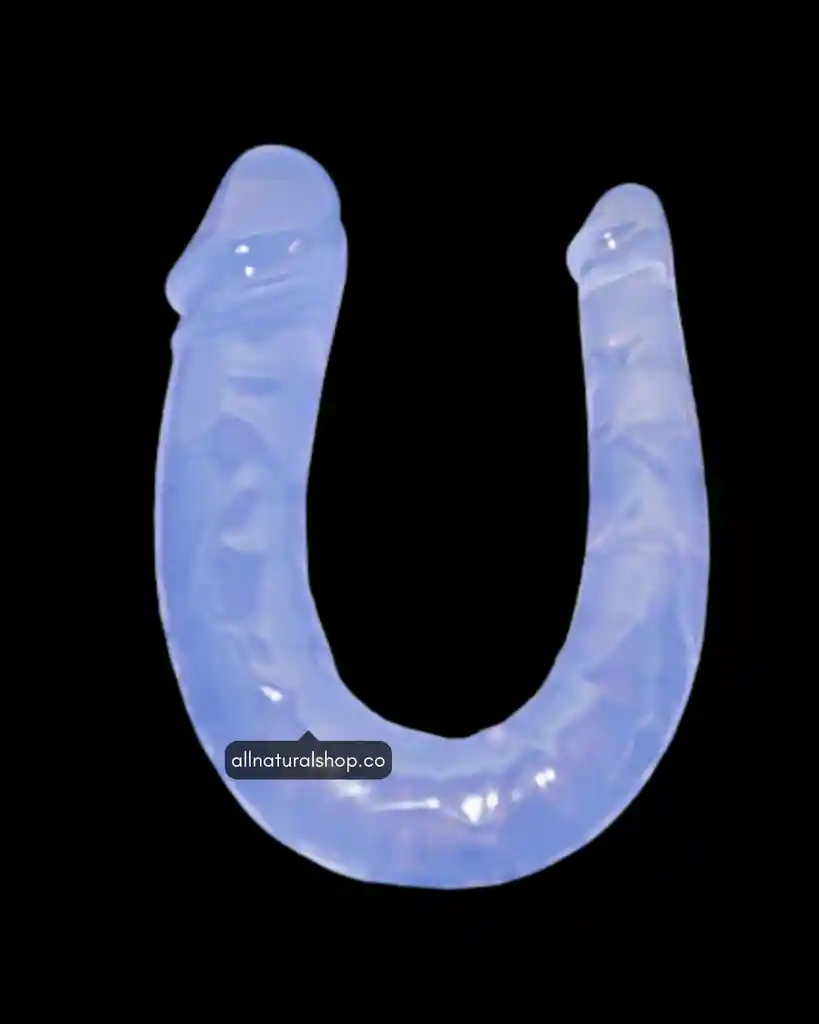 Dildo Doble Penetración Con Forma De U 29 Cm