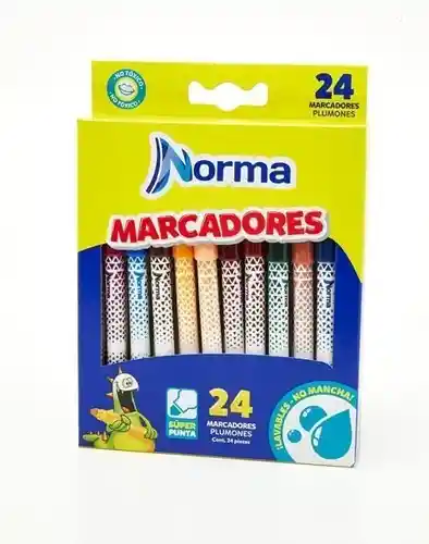 Marcador Lavable X24