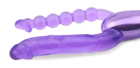 Vibrador Osiris Morado Doble Penetracion