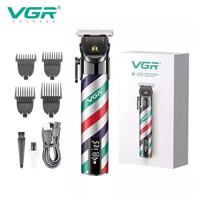  Maquinas De Peluquero VGR V692 Blade Cortadora De Barba 