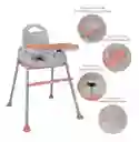 Silla Comedor Bebé Navi Happy Baby 4 En 1 Rosa