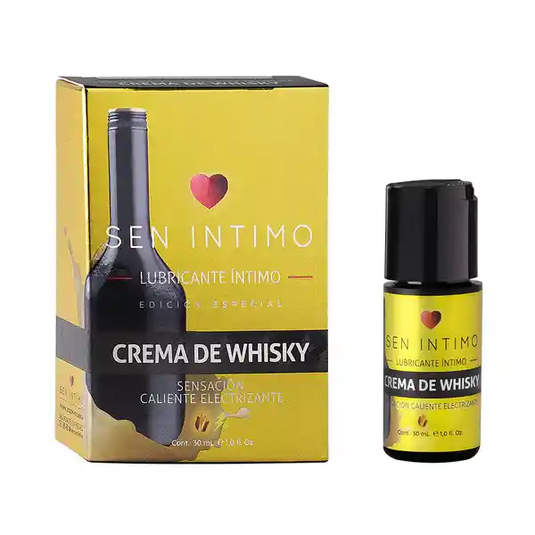 Lubricante Caliente Electrizante Crema De Whisky Ed. Especial