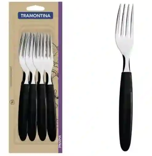 Juego De Tenedor Tramontina X12 Plastico