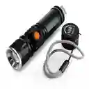 Linterna Recargable Led Tactica Usb