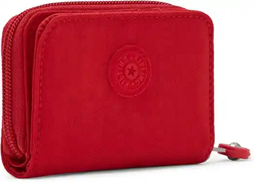 Billetera Kipling Tops Roja Cherry Original