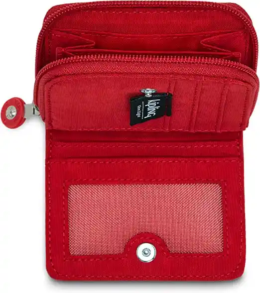 Billetera Kipling Tops Roja Cherry Original