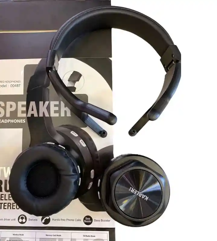  Diadema Parlante Bluetooth 2 En 1 TWS 